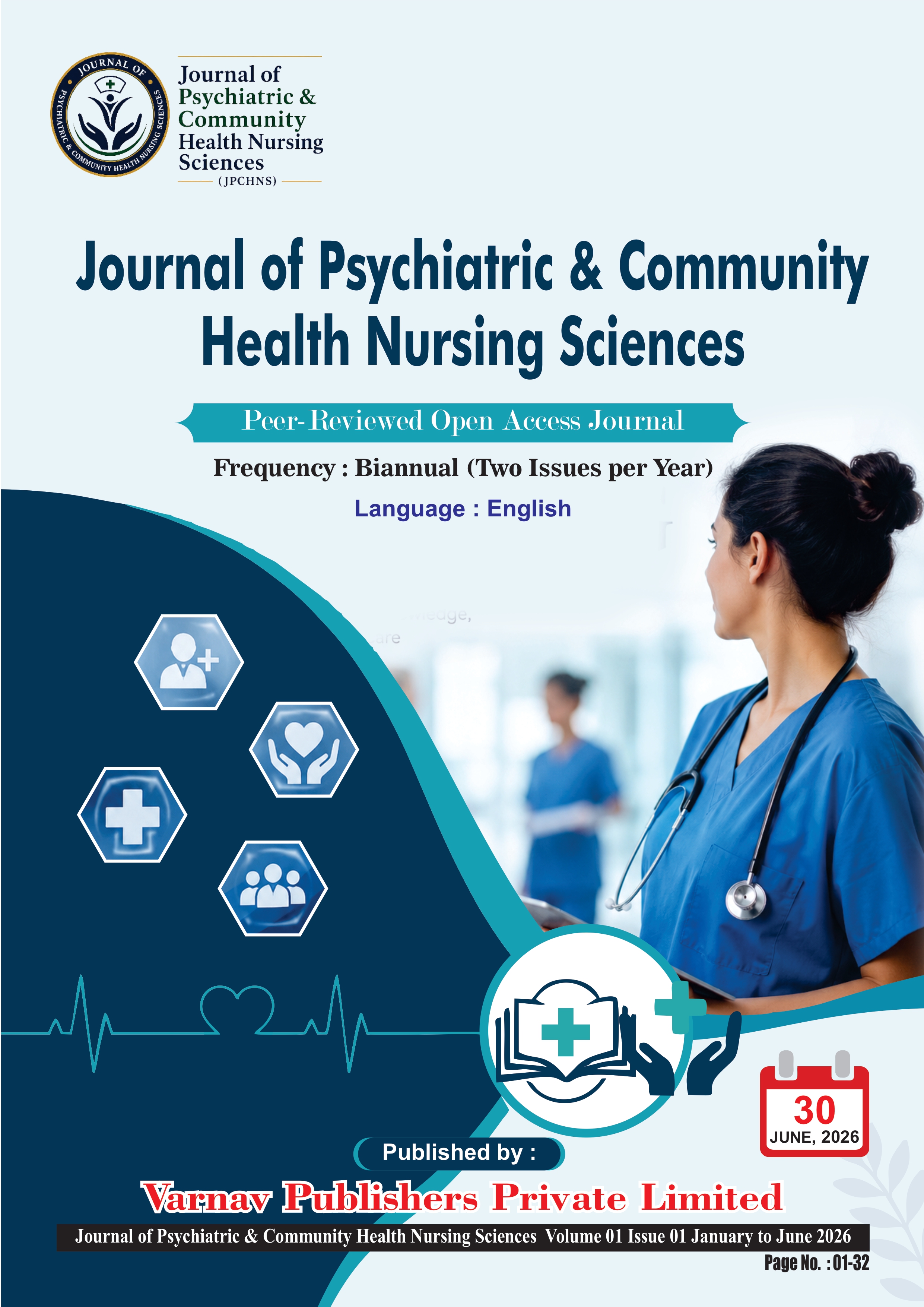 					View Vol. 1 No. 1 (2026): Journal of Psychiatric & Community Health Nursing Sciences
				